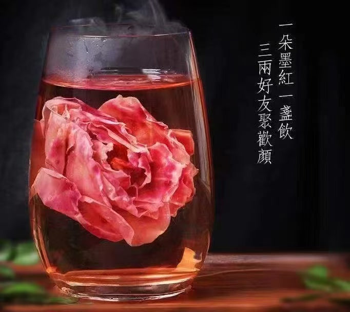 原朵高原墨紅玫瑰花 10朵—雲南直送|適合生理期 助養顏抗老